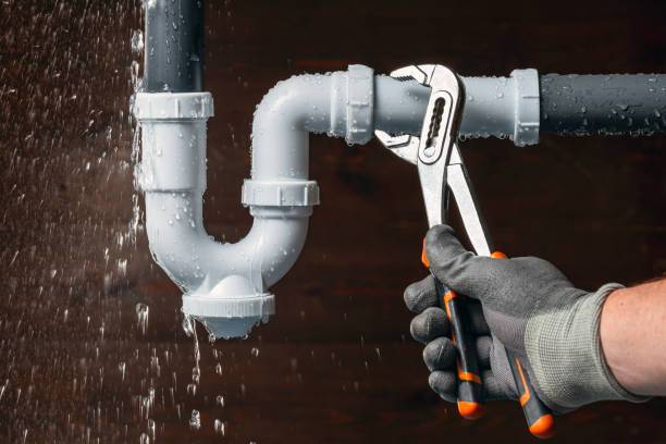 Professional Drain Cleaning technician working in Buck Creek, IN